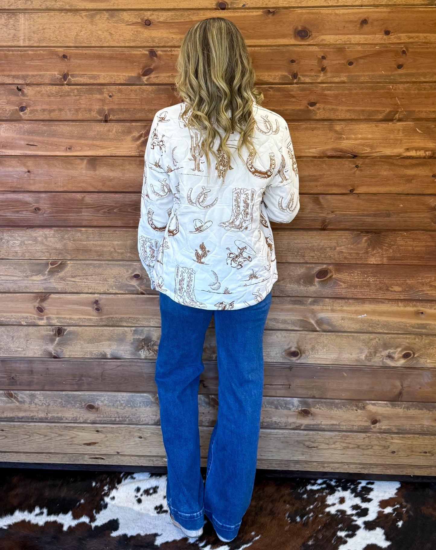 Cowgirl Desert Quilted Jacket
