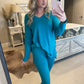 Get Comfy Lounge Set *Teal