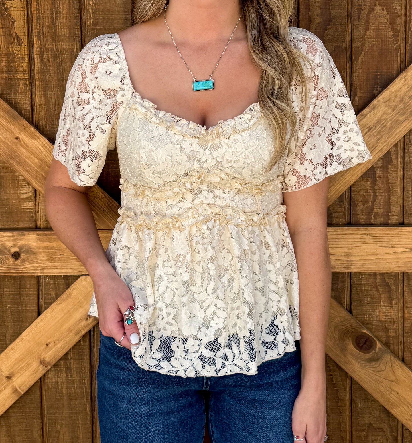Pretty in Lace Top
