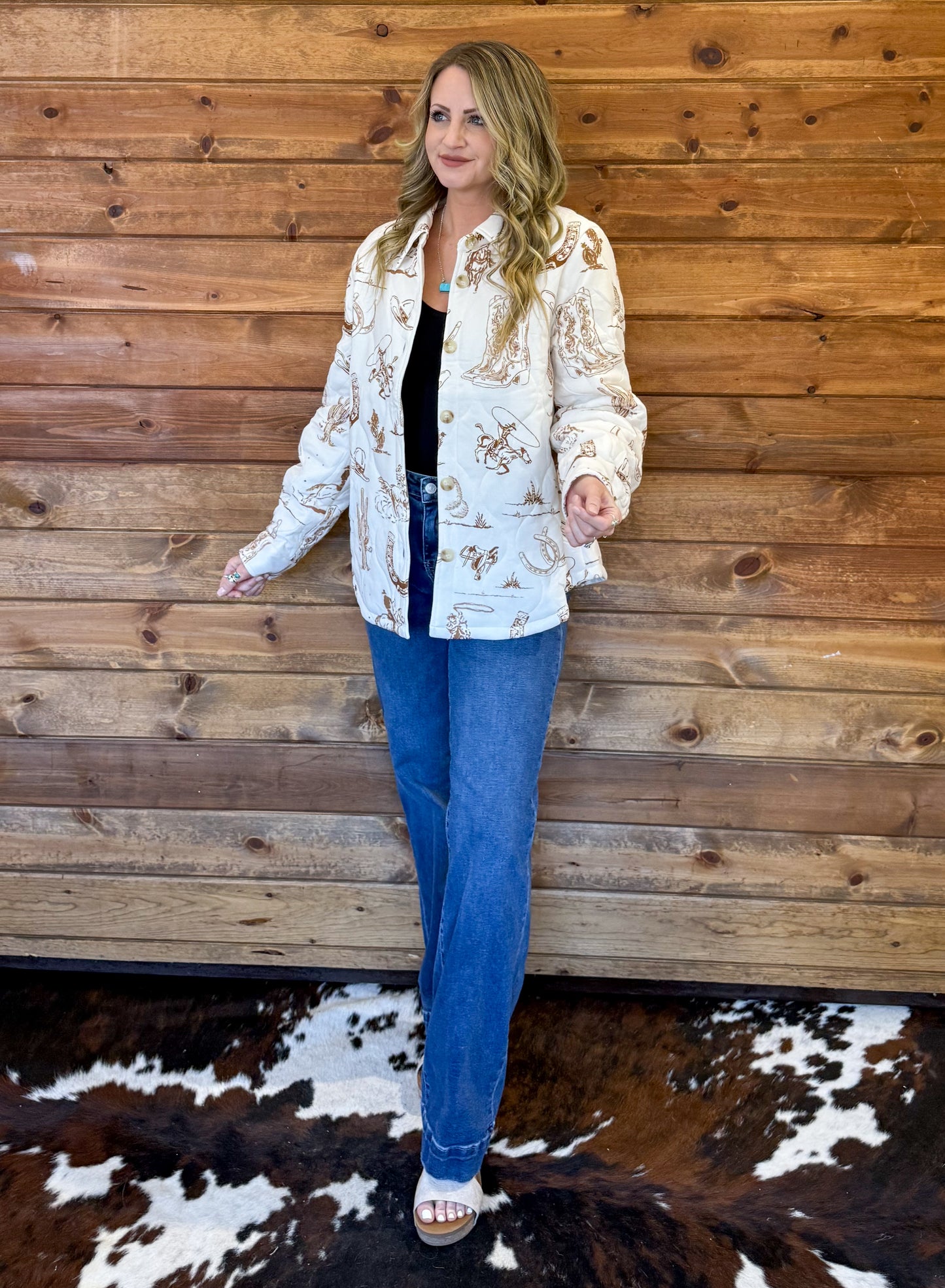 Cowgirl Desert Quilted Jacket