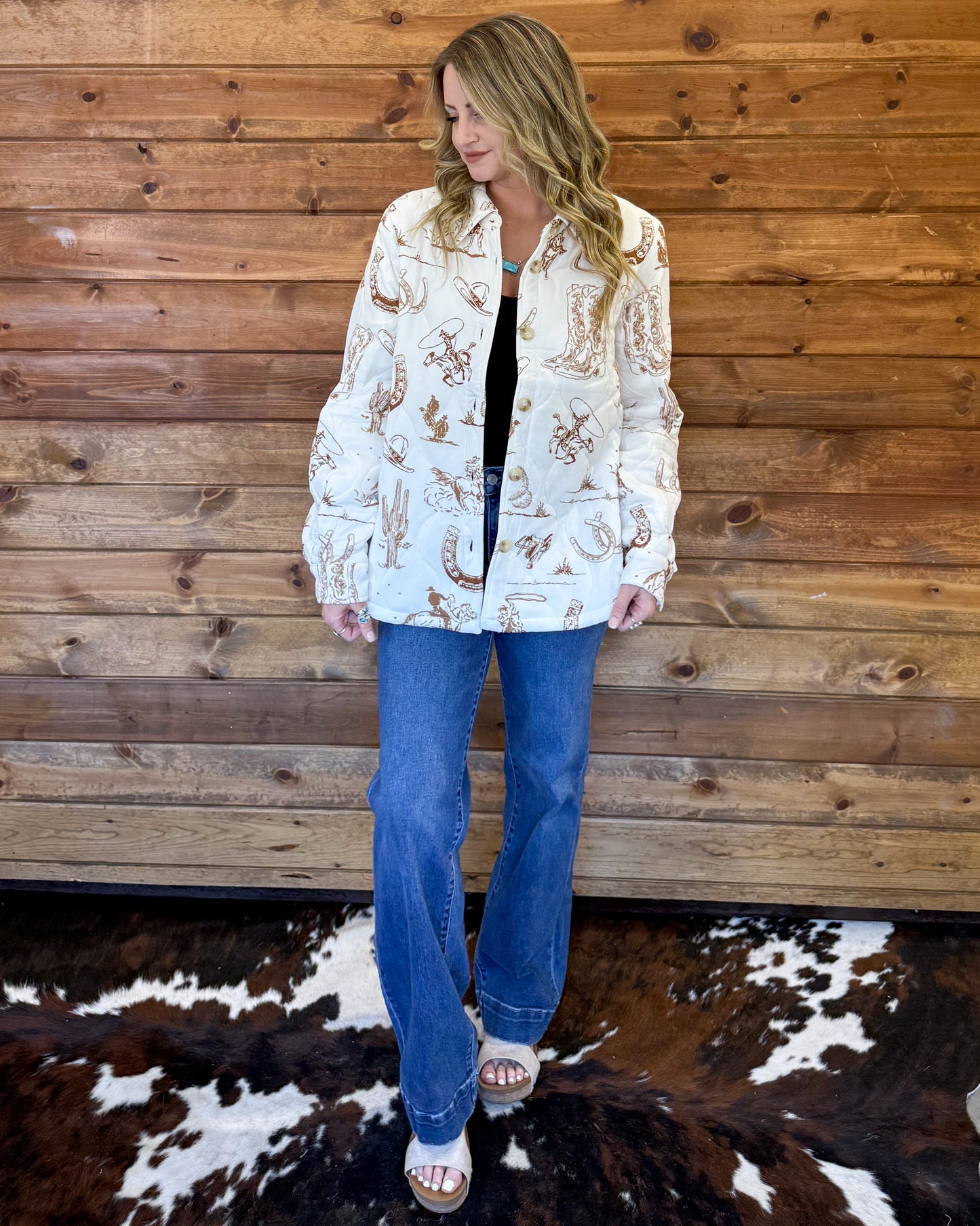 Cowgirl Desert Quilted Jacket