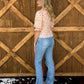 Classy Aztec Blouse *Coral