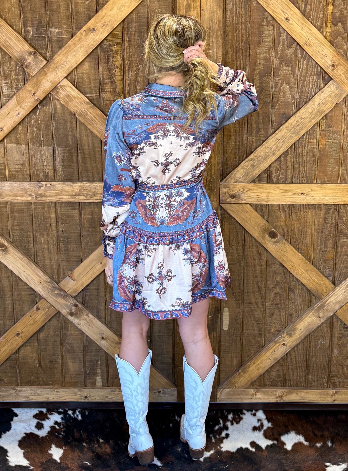 Holiday Florals Dress