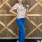Doodle Horse Tee *Saddle