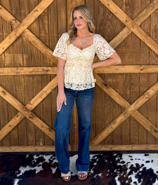 Pretty in Lace Top