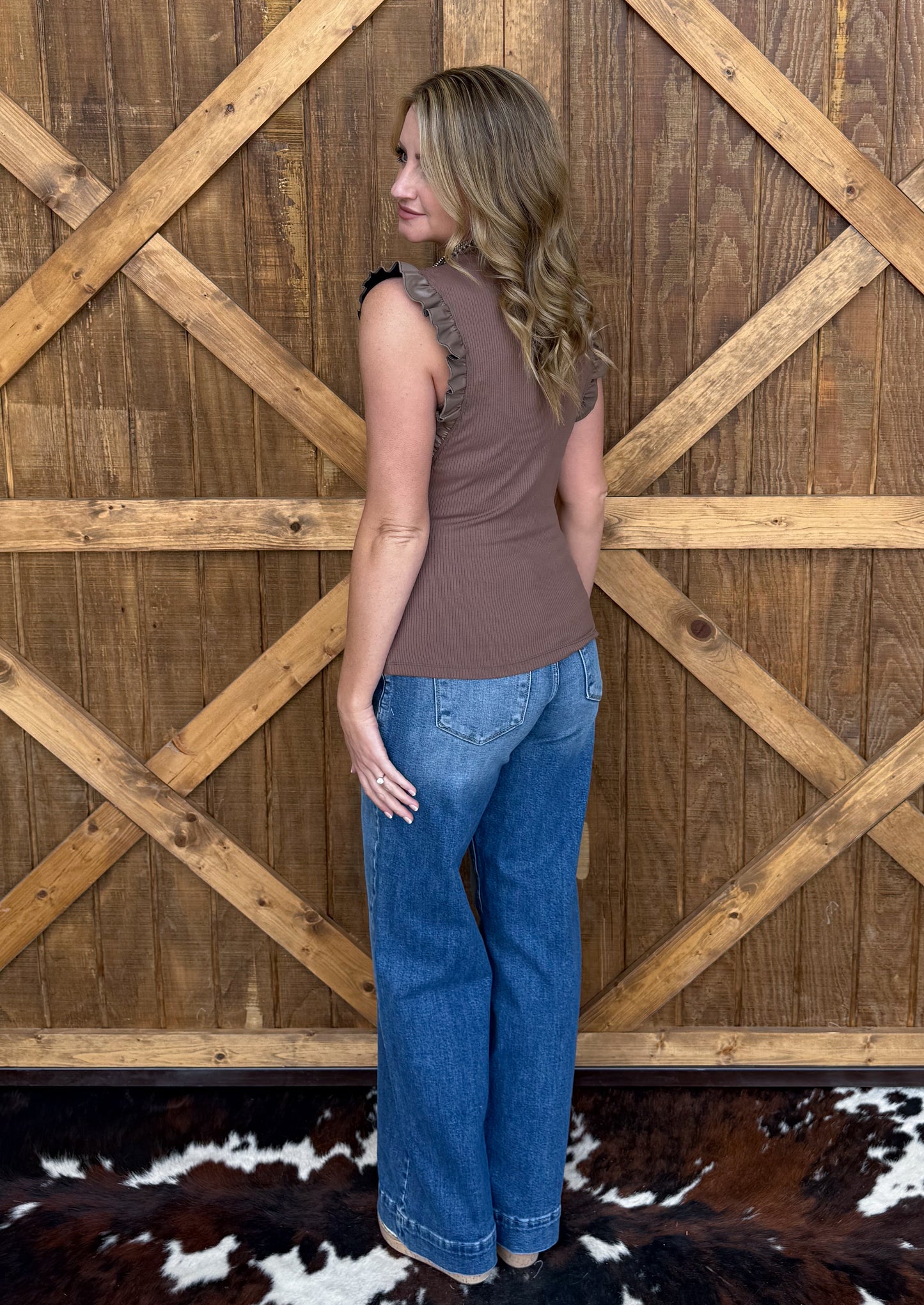 The Betty Top *Mocha