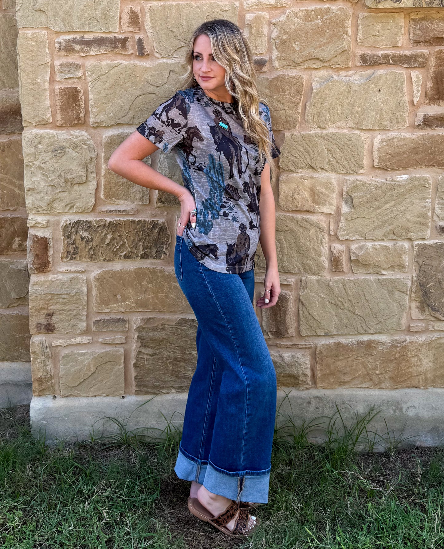 Dust it Off Cowboy Top