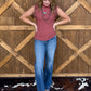 The Betty Top *Rosewood