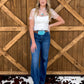 Floral Lace Mesh Top *White