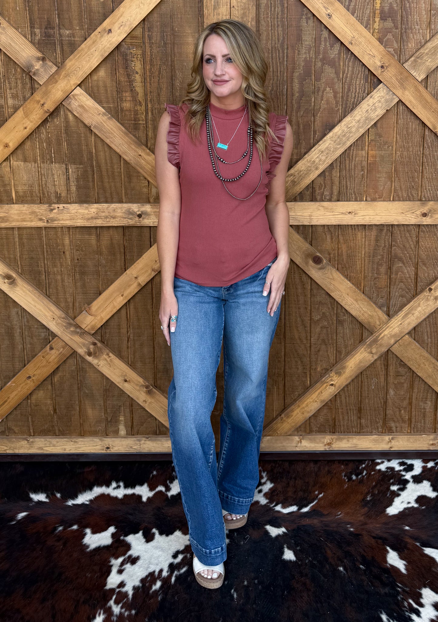 The Betty Top *Rosewood