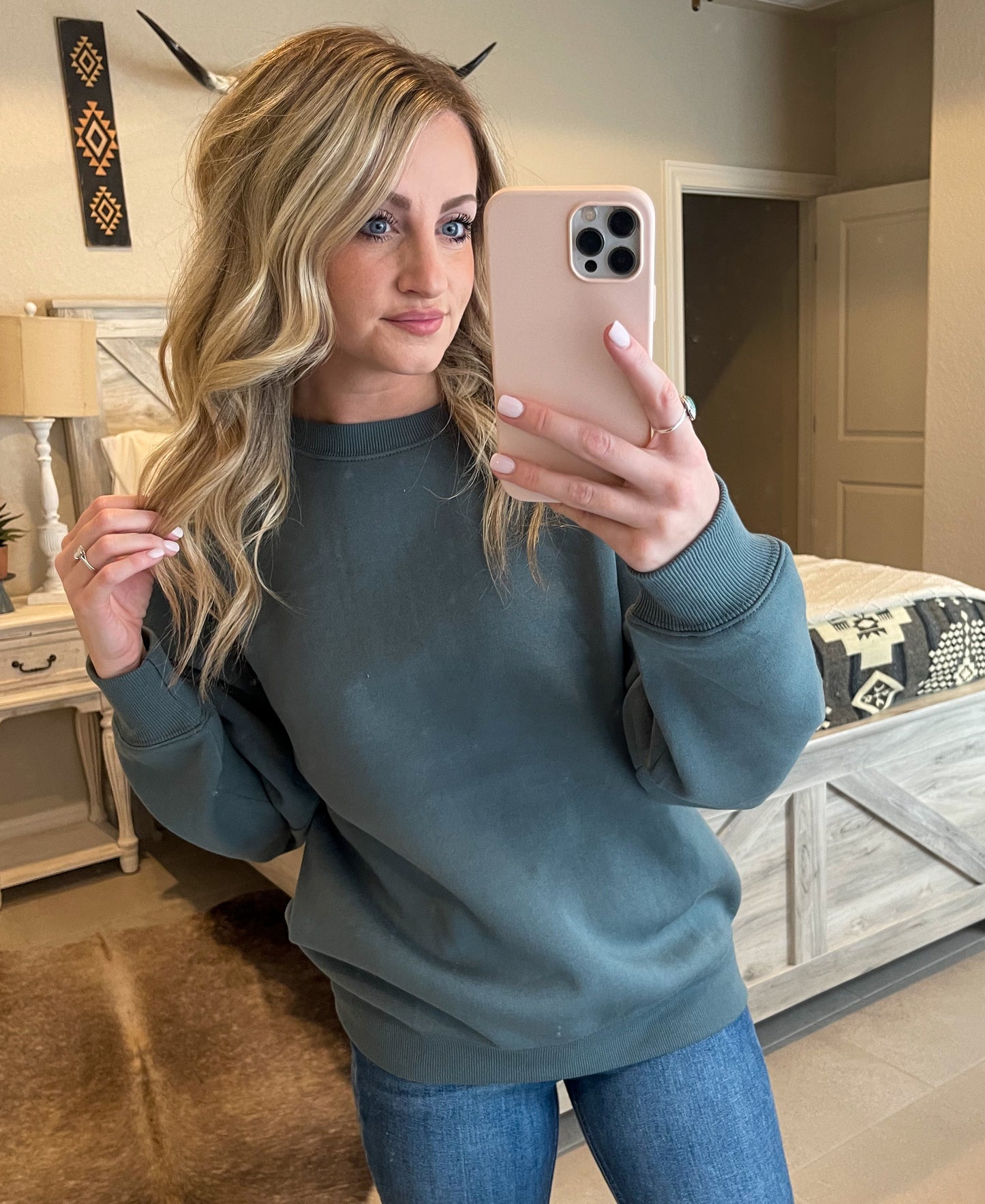 Cozy Sweatshirt *Jade