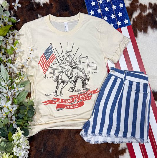 Star Spangled Rodeo Tee