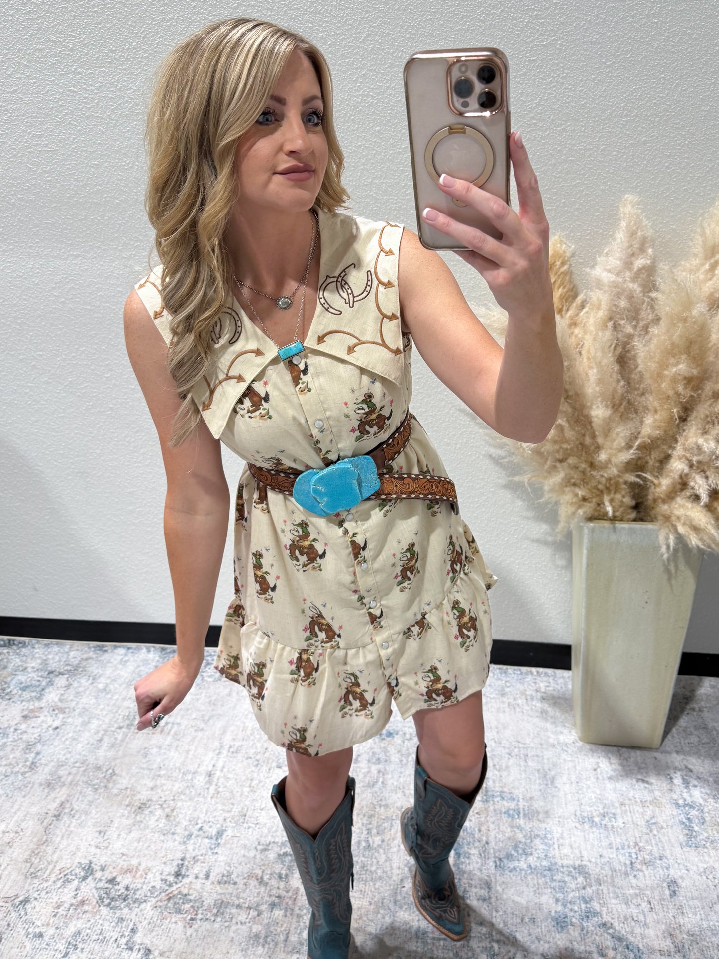 Cutesy Cowboy Dress