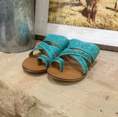 Ridge Sandals *Turquoise