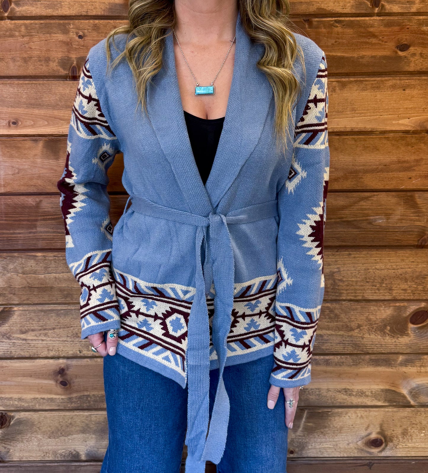 The Bighorn Aztec Cardigan