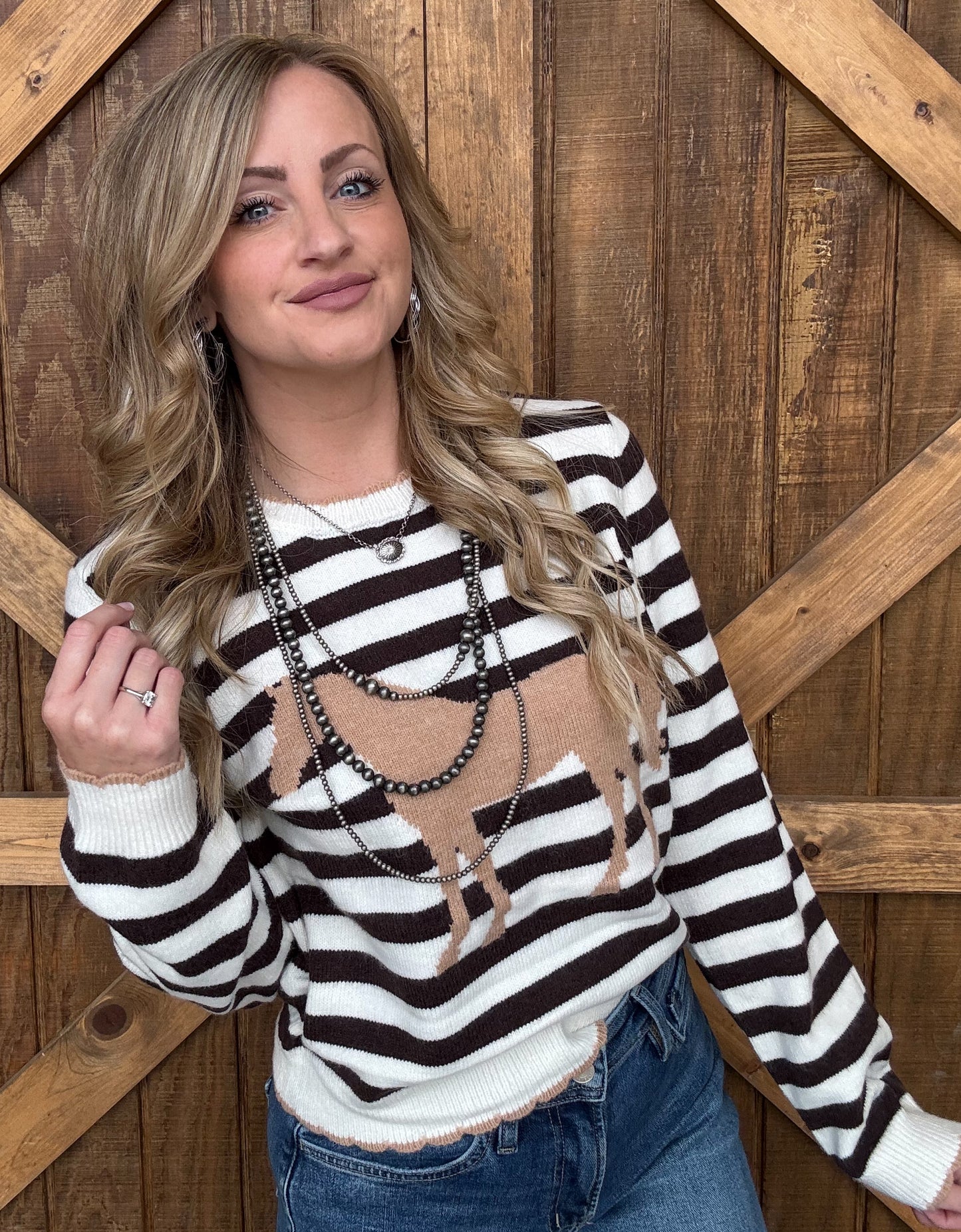 The Striped Horse Sweater