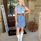 Denim Sweetheart Dress