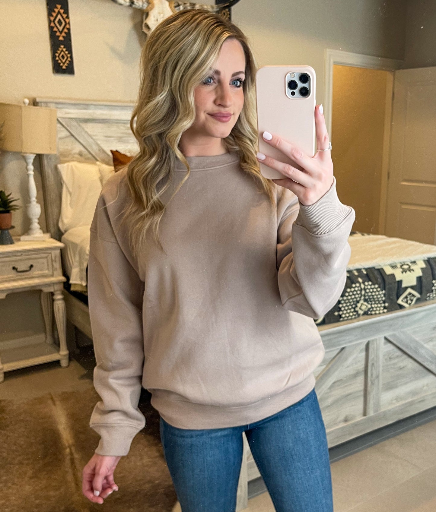 Cozy Sweatshirt *Mocha