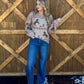 Cozy Horses Sweater *Taupe