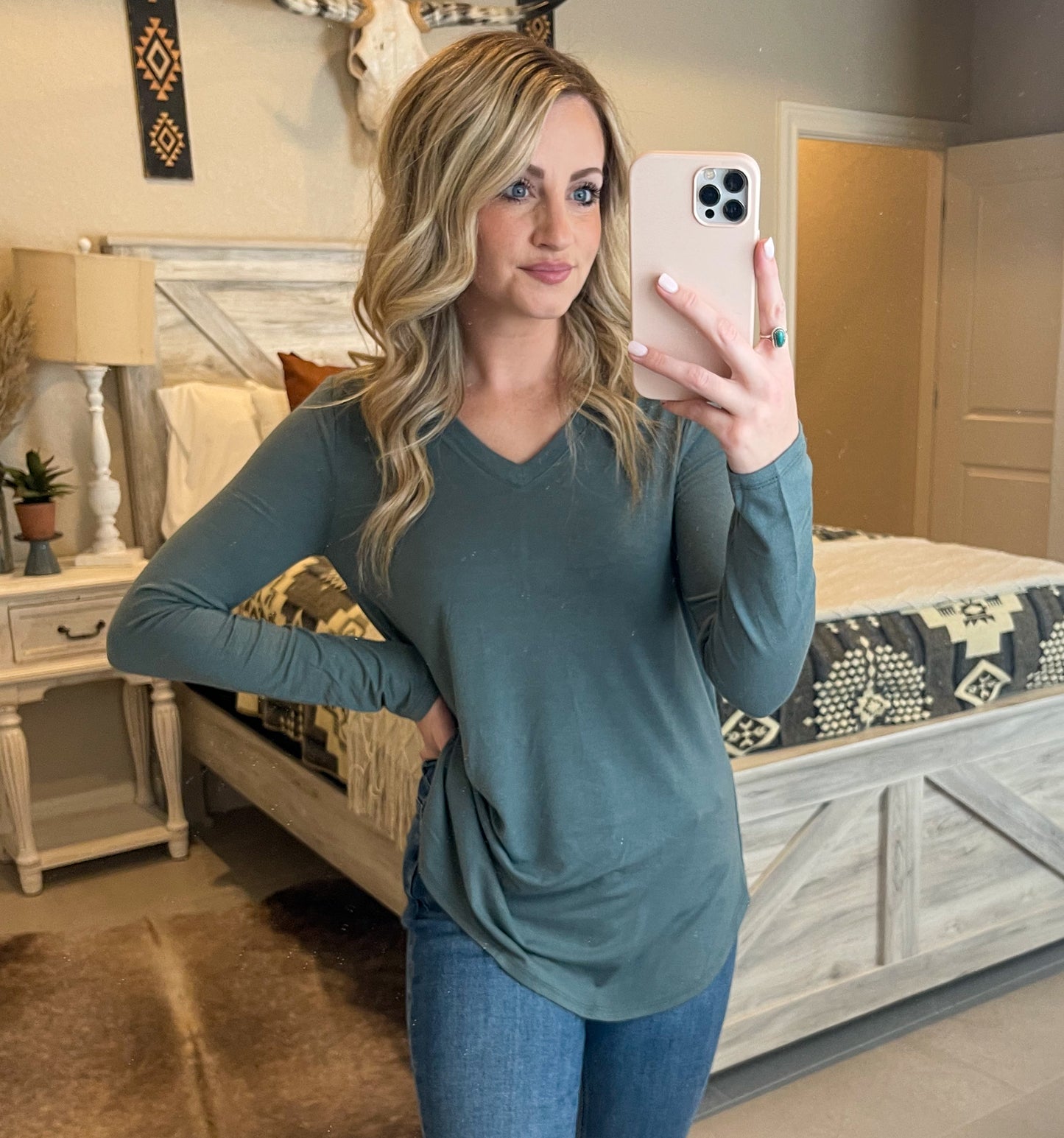 Basic Babe Long Sleeve *Jade