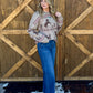 Cozy Horses Sweater *Taupe