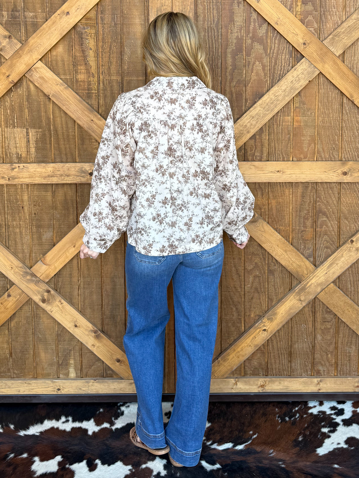 The Floral Button-Up