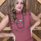 The Betty Top *Rosewood
