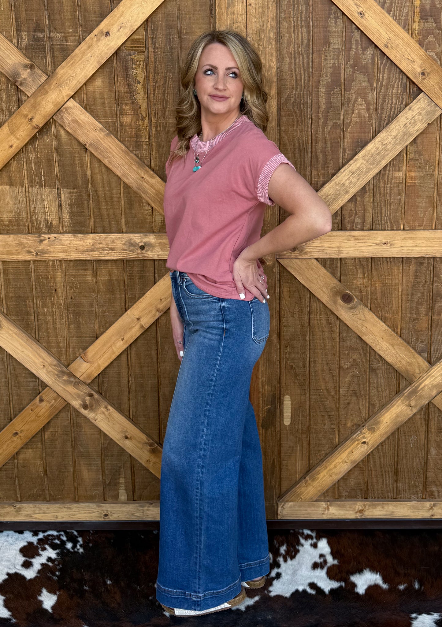 Dusty Rose Top