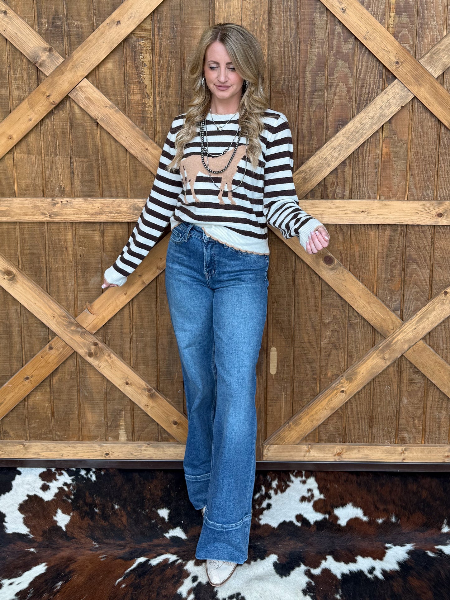 The Striped Horse Sweater