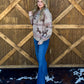 Cozy Horses Sweater *Taupe