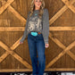 Wind River Horses Sweater *Charcoal
