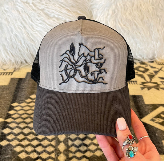 Wavy Western Cap