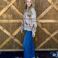 Cozy Horses Sweater *Taupe