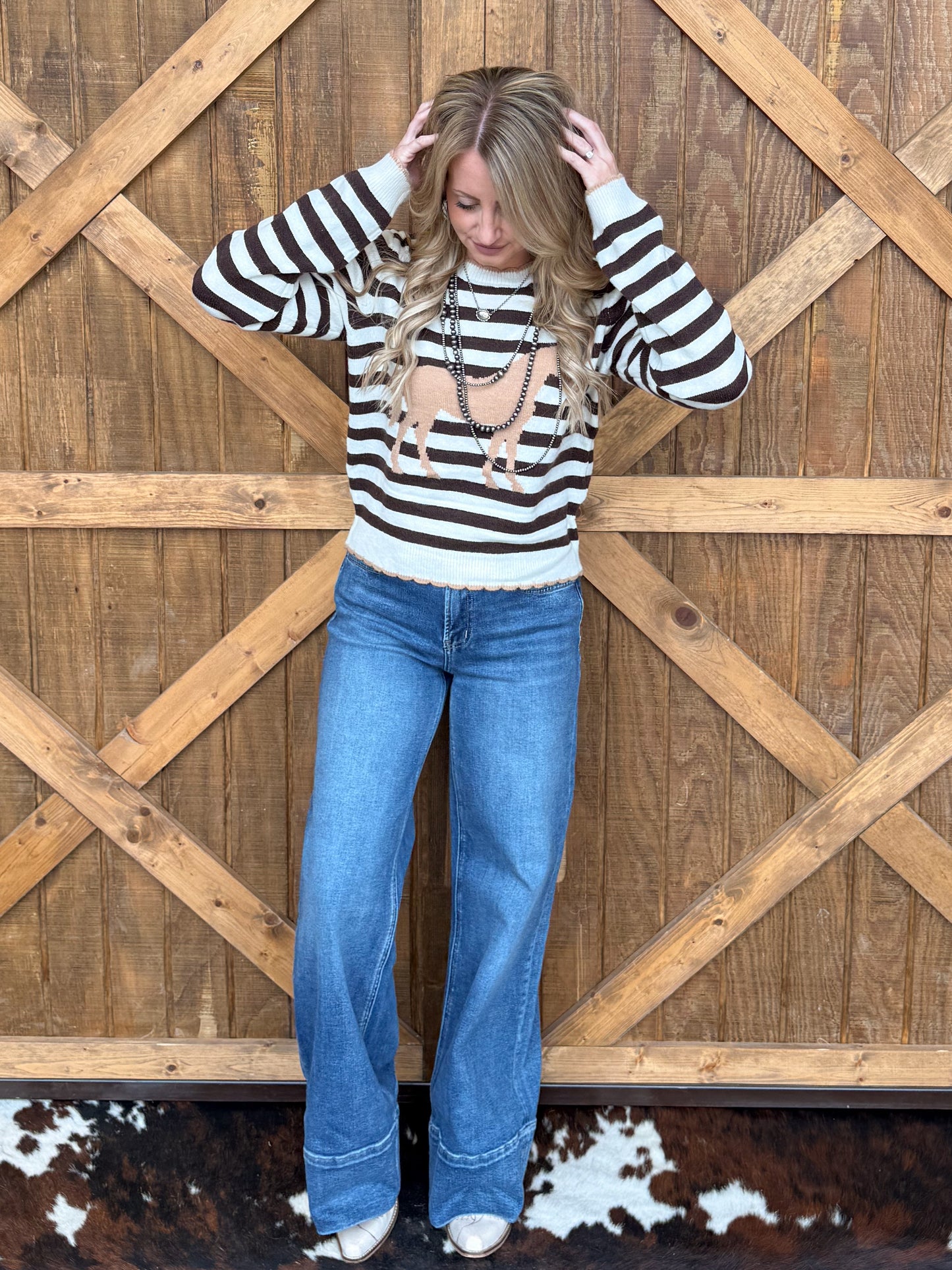 The Striped Horse Sweater