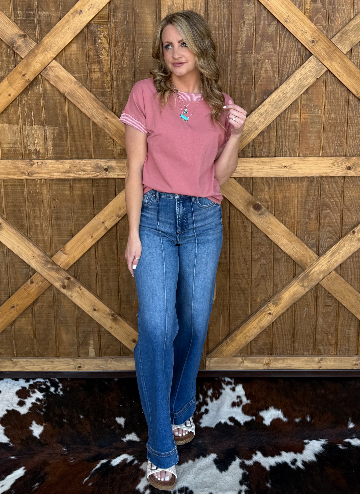 Dusty Rose Top