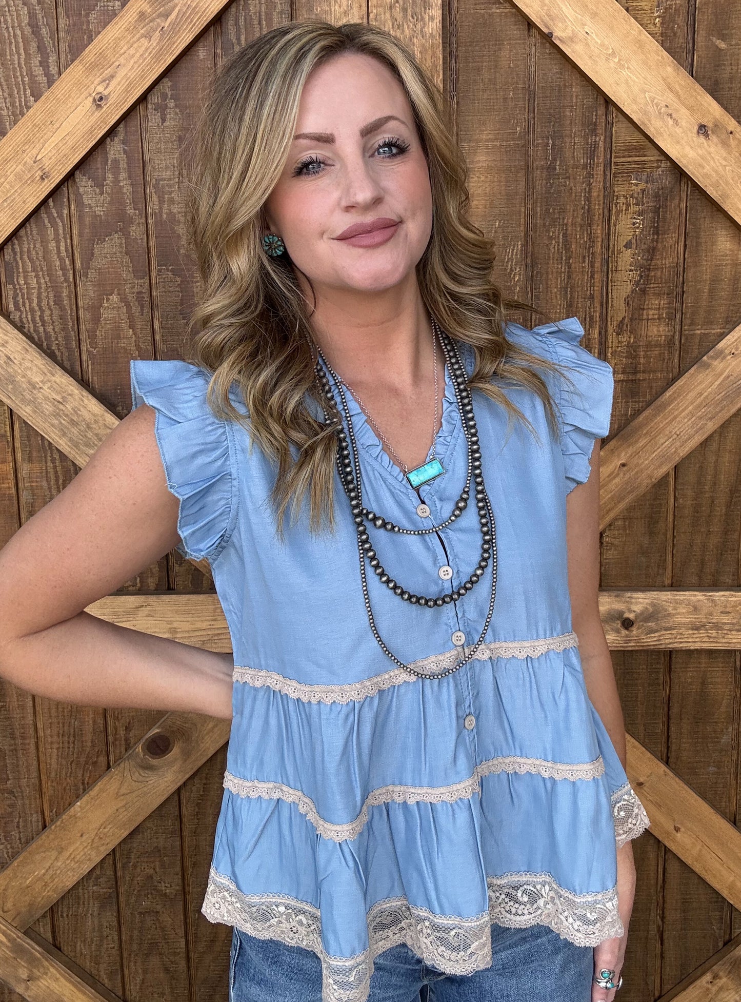 Llano Lace Top
