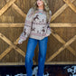 Cozy Horses Sweater *Taupe