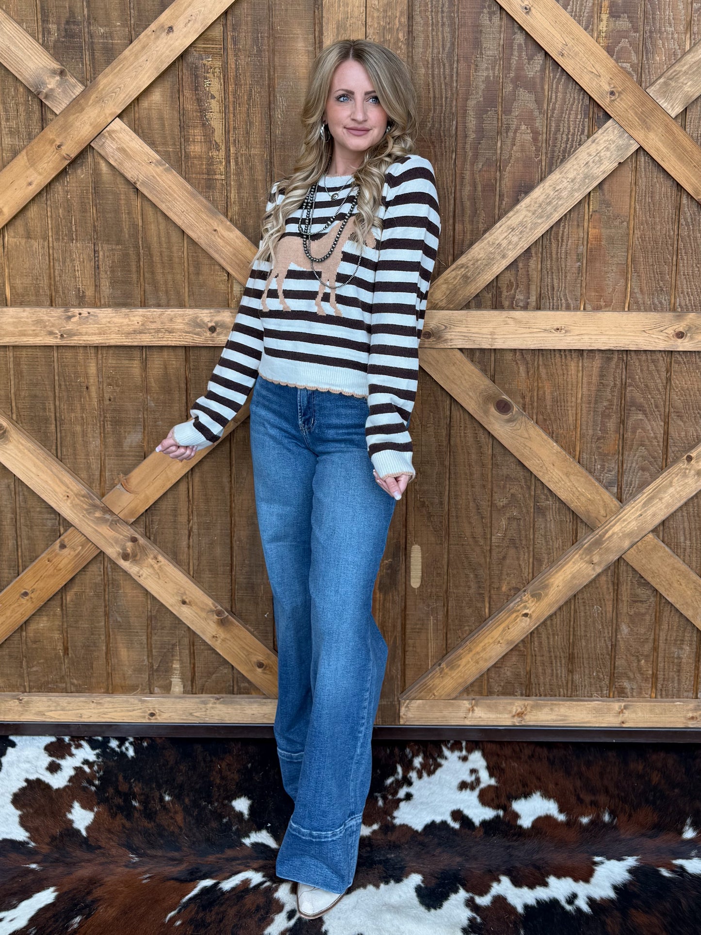 The Striped Horse Sweater