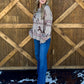 Cozy Horses Sweater *Taupe