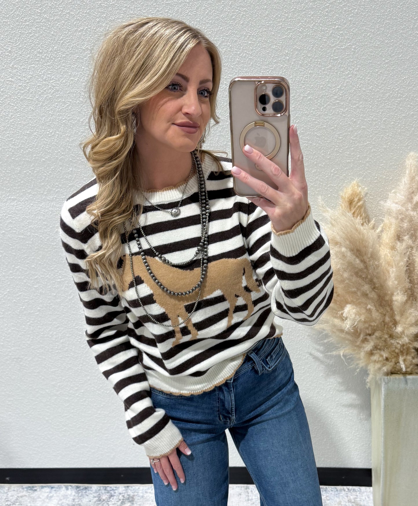The Striped Horse Sweater