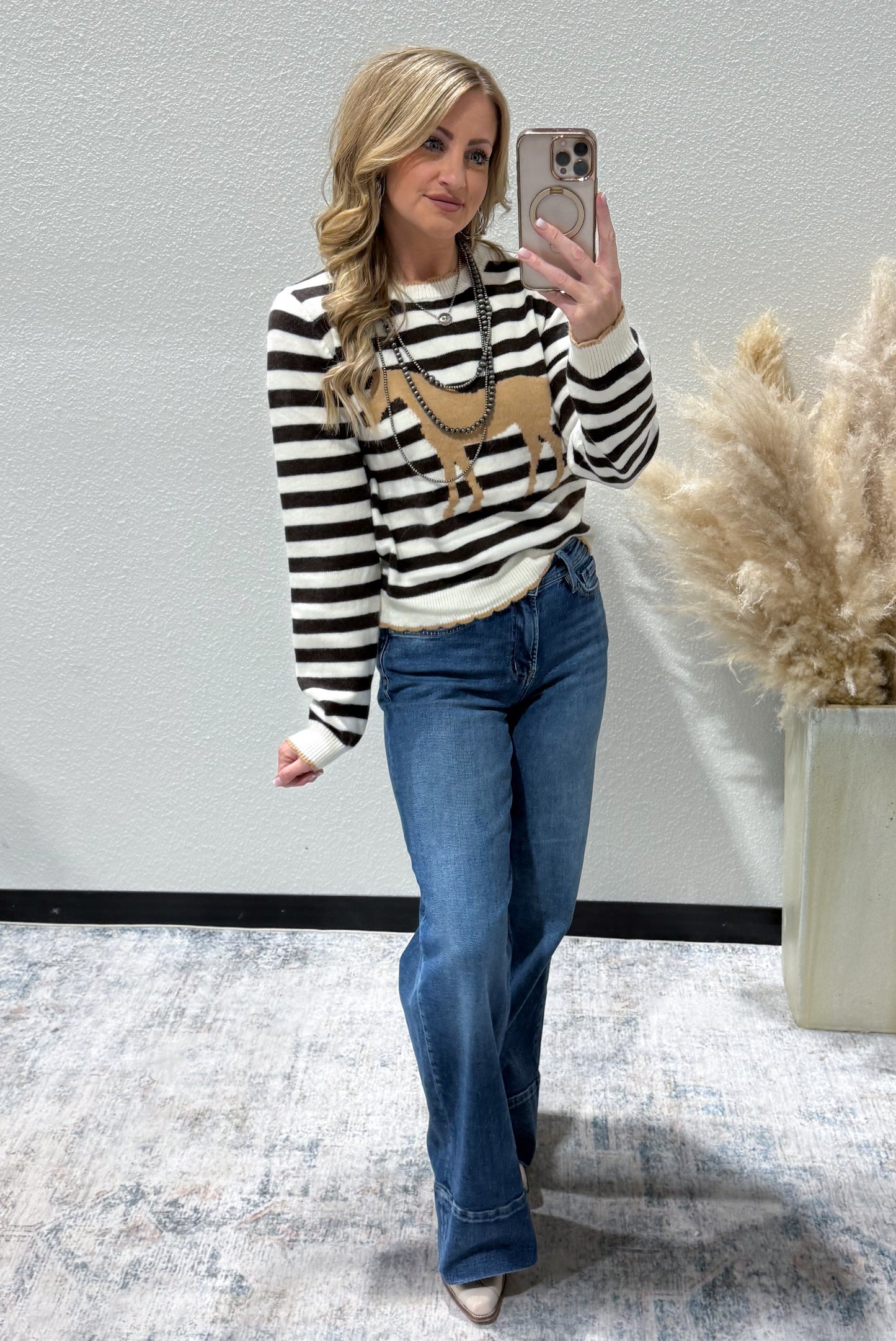 The Striped Horse Sweater