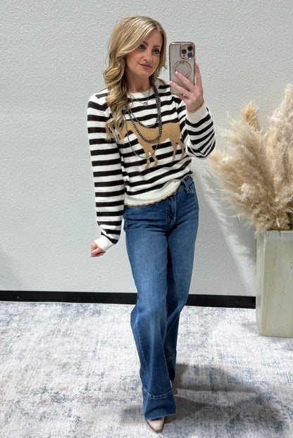 The Striped Horse Sweater