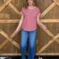 Dusty Rose Top
