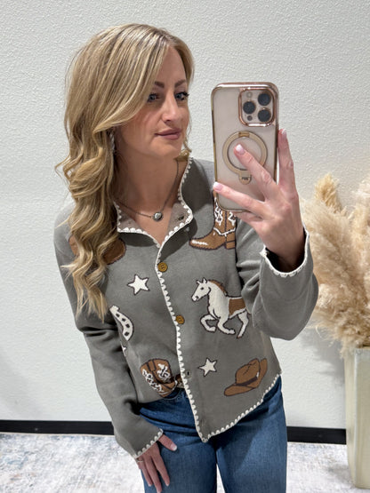 Classic Cowboy Cardigan