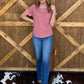 Dusty Rose Top