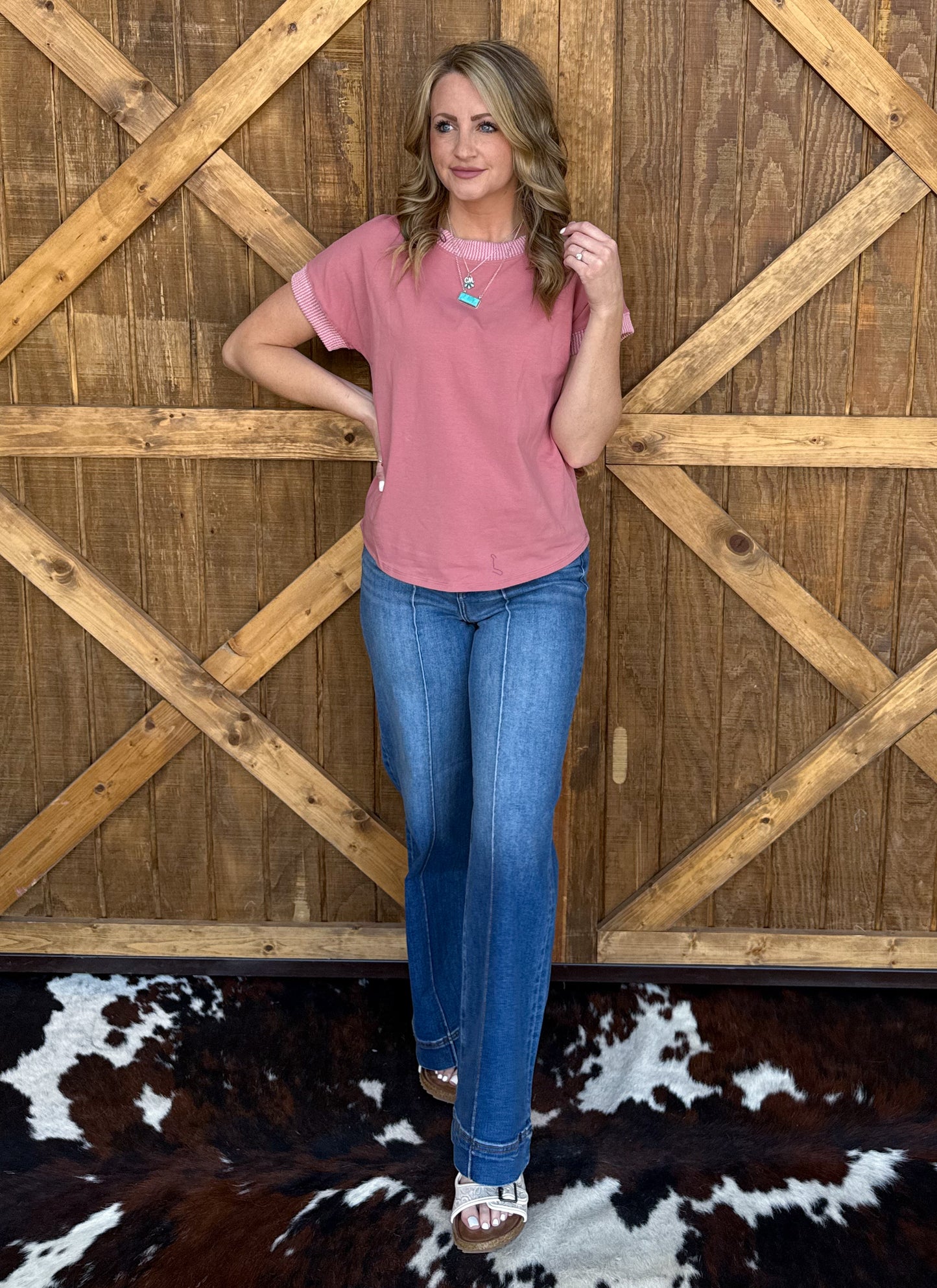 Dusty Rose Top