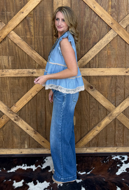 Llano Lace Top