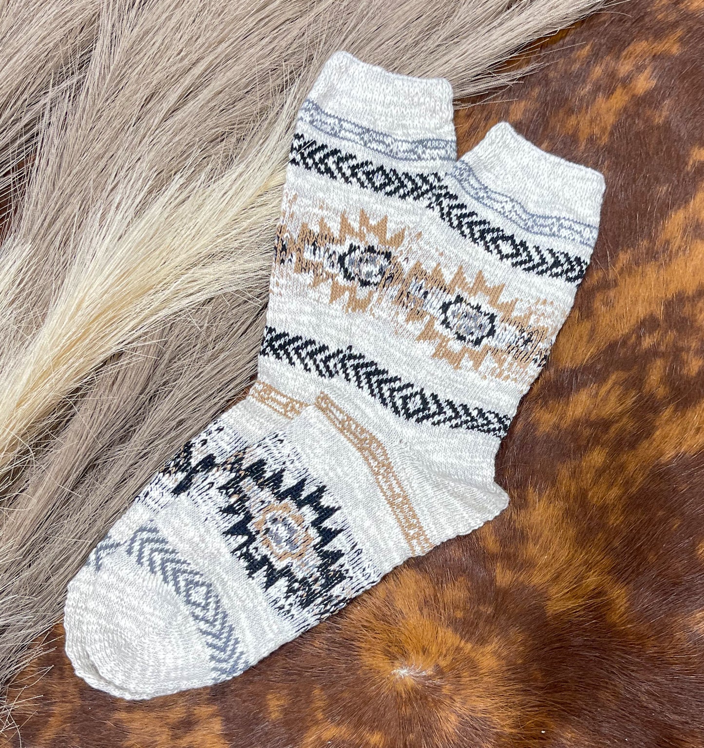 Western Cozy Socks