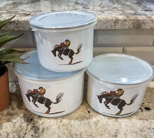 Buckaroo Storage Bowl Set