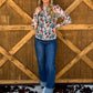 Cactus & Cowboy Mesh Top